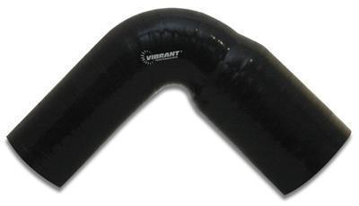 Vibrant performance reinforced silicone elbow 2744