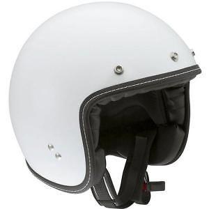 Agv rp60 white solid retro street helmet new m medium