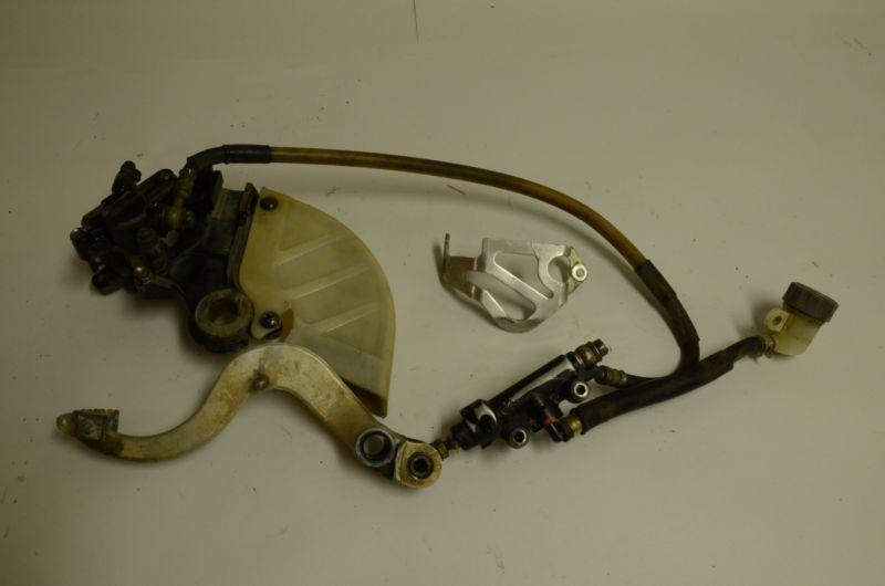 1988 1989 honda cr 125 250 500 rear brake caliper assembly nissin ks6m