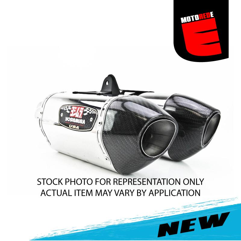 Yoshimura r77 dual slip-on stainless muffler carbon fiber  2011 yamaha yzf-r1