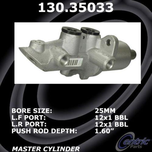 Centric 130.35033 brake master cylinder-preferred premium master cylinder