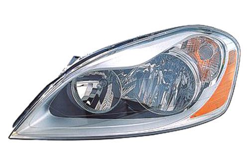 Replace vo2502130 - 10-11 volvo xc60 front lh headlight assembly halogen