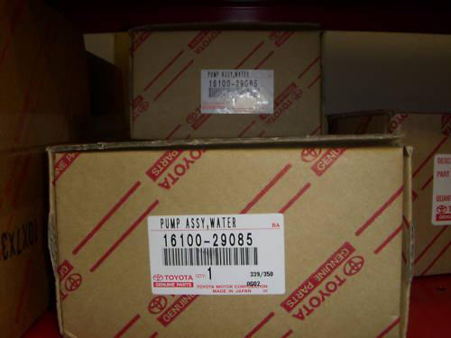 Toyota oem water pump 3mzfe v6 camry highlander solara 