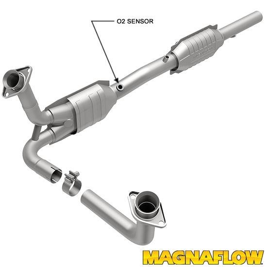 Magnaflow catalytic converter 93324 ford bronco,f-150,f-250