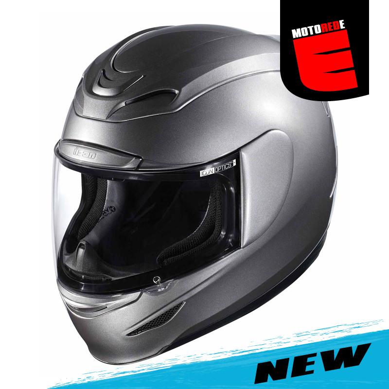 Icon airmada gloss motorcycle full face helmet medallion small sm s