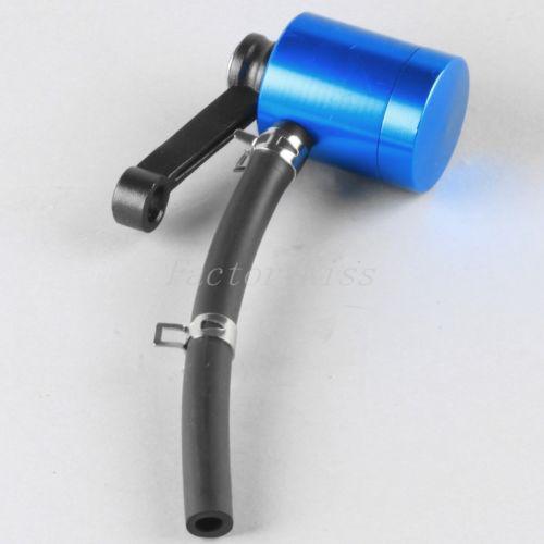 Gau universal motorcycle master cylinder front brake fluid oil reservoir blue