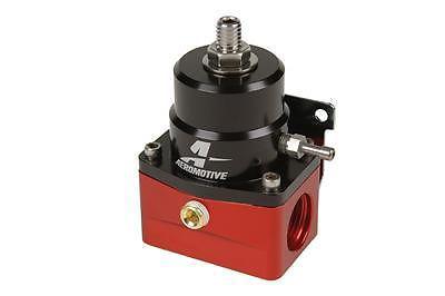 Aeromotive fuel pressure regulator 30-70 psi red and black anodized universal ea