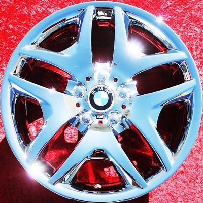 Exchange set of 4 new chrome 18" bmw x3 sport "style 192" oem wheels rims 59564