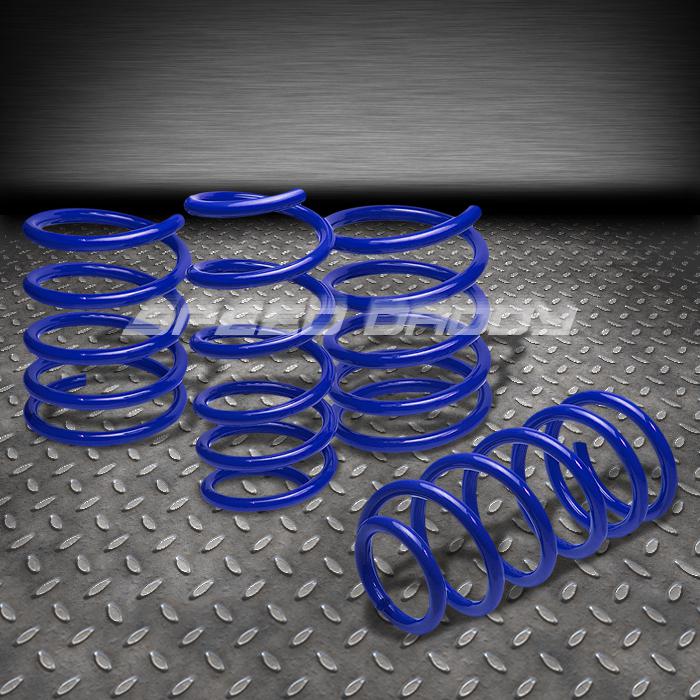 2" drop suspension lowering springs/spring 02-06 nissan altima l31 sl ser blue