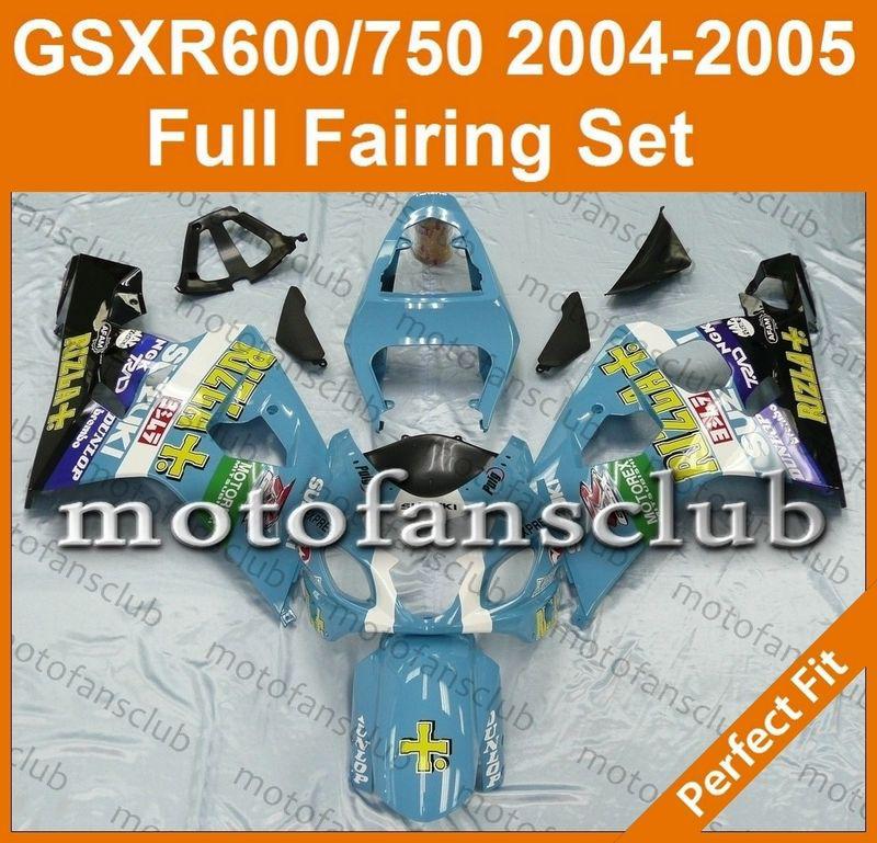 Fit suzuki gsxr 750 gsxr 600 04 05 gsx-r 2004 2005 fairing bodywork k4 #07 c