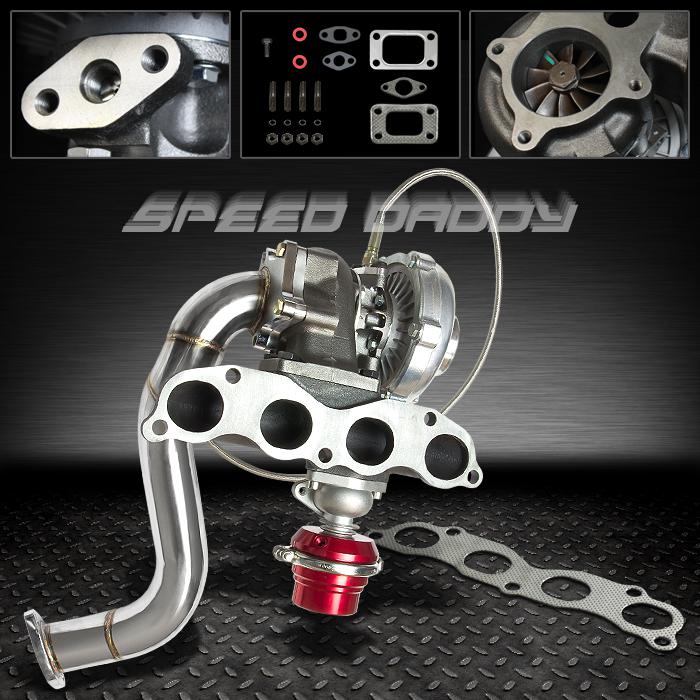 T04e turbo kit manifold+downpipe+wastegate 06-11 honda civic si fa5/fg2 k20z3