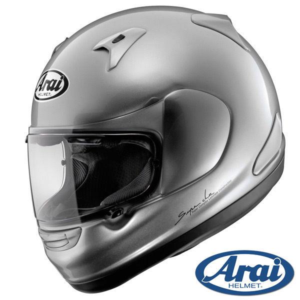 Arai signet-q solid motorcycle helmet sapphire silver 2xl xx-large