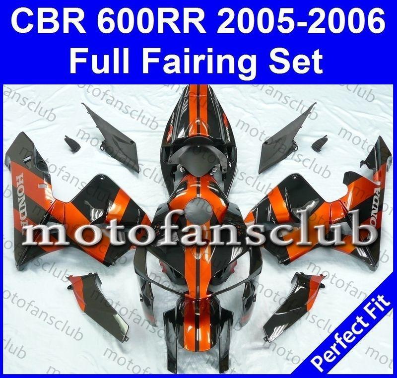 Fit honda cbr600rr 05 06 cbr 600 rr 2005 2006 fairing kit bodywork #79 c