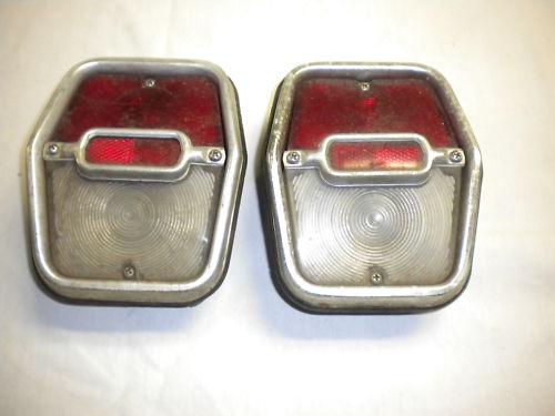 62 - 64 chevy ii nova ss tail lights 