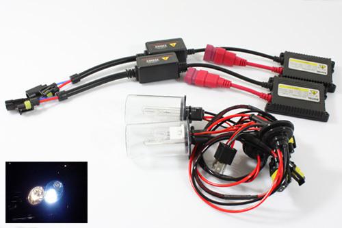 H4/hb2/9003 8000k plasma white hid conversion kit slim ballast single headlights