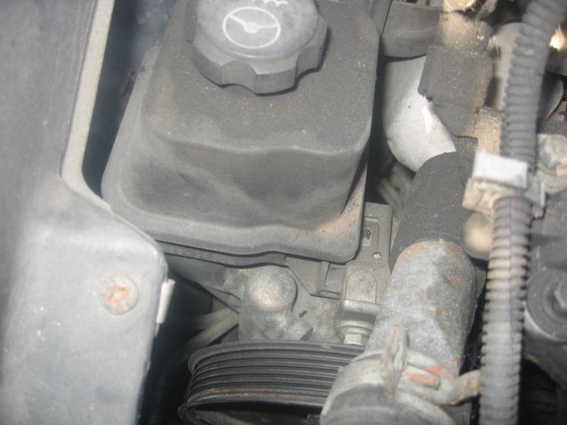 2003 trailblazer power steering pump with pulley and reservoir for 4.2