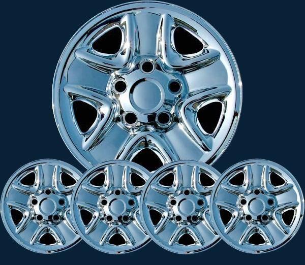 '07 08 09 10 11 12 toyota tundra 18" chrome wheel skins new set/4 part # 8000p-c