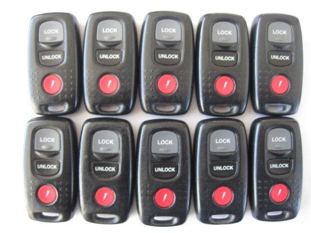 2004 2005 2006 2007  2008 lot of mazda  keyless remotes model  41846 