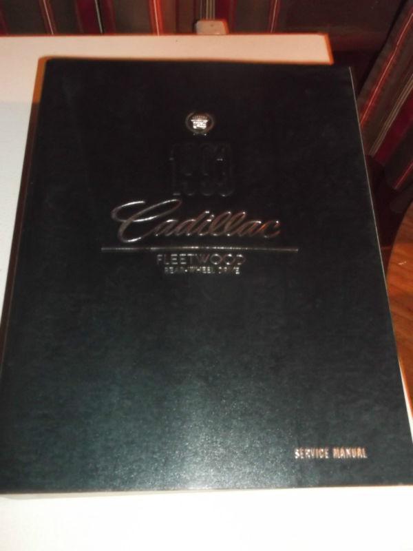 Factory 1993 cadillac fleetwood rear wheel drive service repair manual