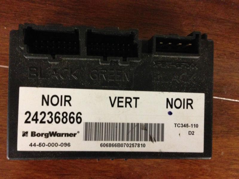 2007 hummer h3 borg warner transfer case control module 24236866 44-50-000-096