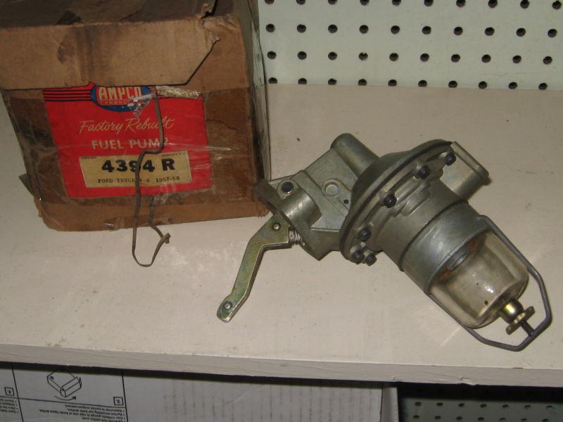 Rebuilt fuel pump 4394 1957-58-59 ford truck v8