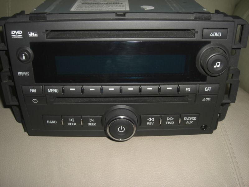 2010-2012 gm chevy suburban tahoe gmc yukon denali cd dvd am/fm mp3 player radio