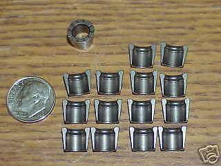 16 del west titanium mini valve 6 mm top locks  nascar aussie supercar 