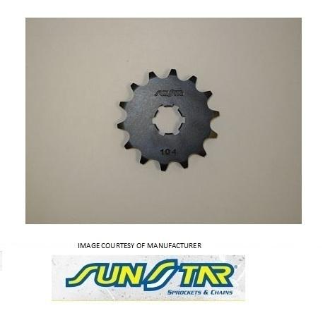 Sunstar 14t counter shaft steel sprocket kawasaki kx 60 65 83-12, suzuki rm 65 