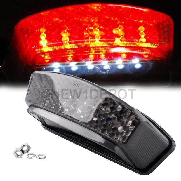 Smoke led taillight turn signal hot for ducati monster m400 750 900 10​00 94-07