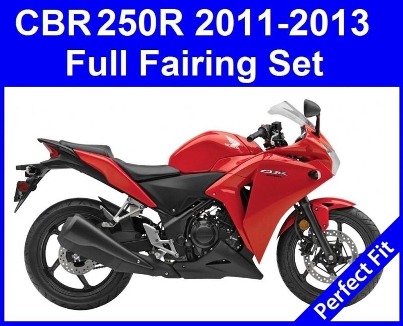 Fit honda cbr250r cbr 250 r 2011 2012 2013 11 12 13 fairing kit bodywork #08 f