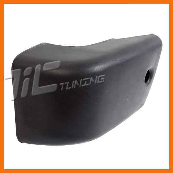 84-89 4runner front bumper face bar outer to1004157 textured black end cap left