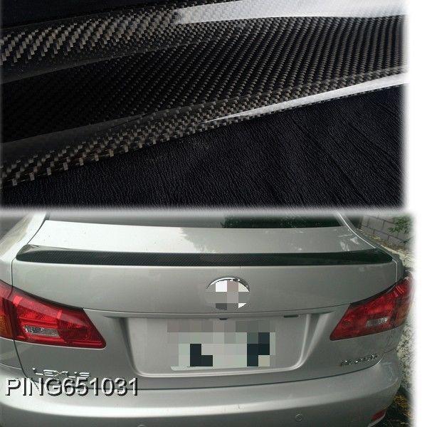 Carbon fiber lexus 4d saloon is250 is350 is f trunk spoiler wing 2012