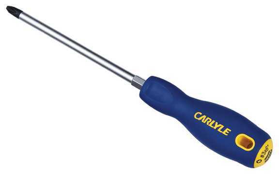 Carlyle hand tools cht sdp36 - screwdriver, round blade phillips; #3