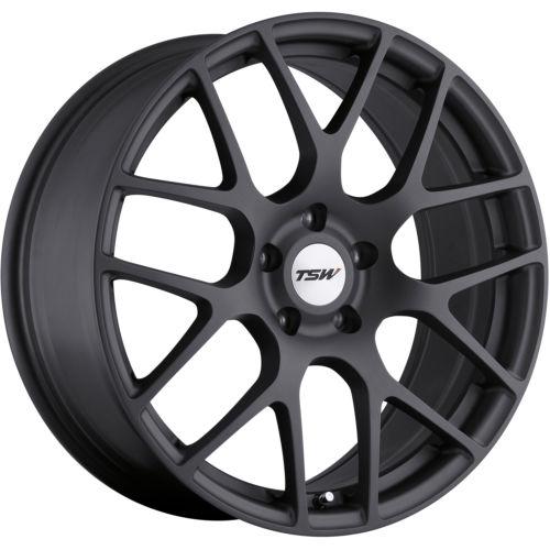 18x8 gunmetal tsw nurburgring wheels 5x4.5 +35 honda element cr-v civic cr-z