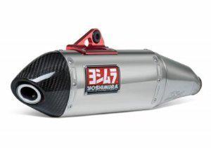 Yoshimura rs-4 slip-on stainless steel muffler turn-out tip 133002d520 1821-1499