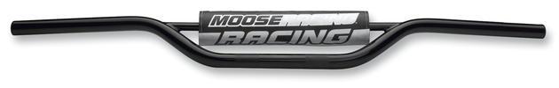 Moose racing carbon steel 4 trax/quad handlebars black