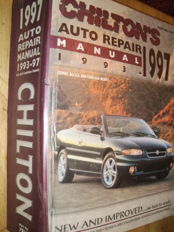 1993-1997 ford / chevy / pontiac/ lincoln / dodge++ domestic  shop manual book  