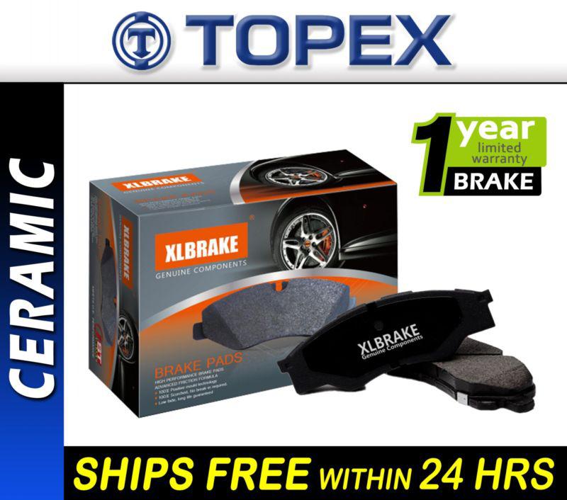 [front set] xlbrake ceramic disc brake pads [d376] [chevrolet olds buick pontiac