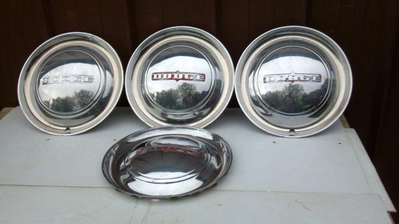 1948 1949 1950 dodge coronet 15" hub caps wayfarer wheel covers