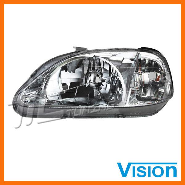 99-00 honda civic cx dx ex gx hx lx si driver left side head light lamp assembly