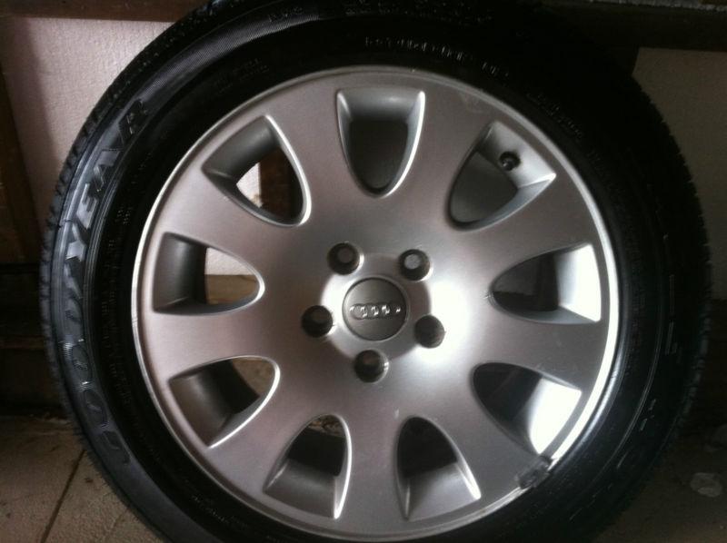 Audi a6 rim 205 55 16 tire goodyear