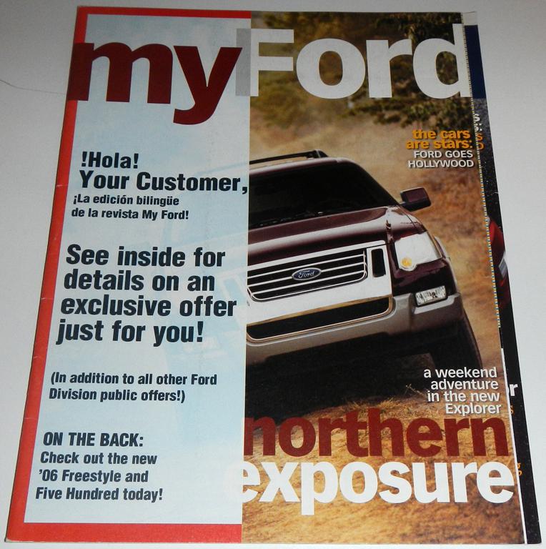 Fall 2005 myford magazine brochure ft 2006 fusion, mustang’s new pony package +