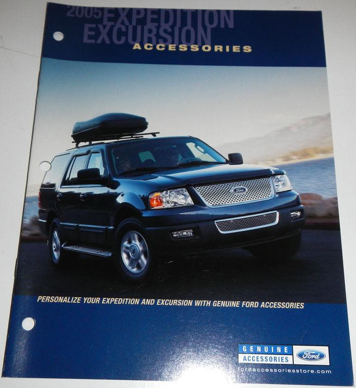 2005 ford expedition excursion accessories brochure