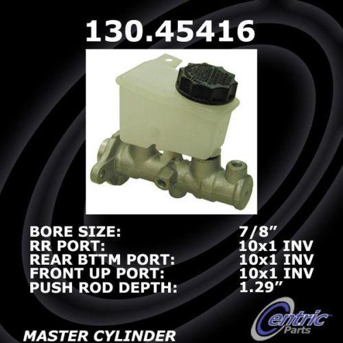 Centric 130.45416 brake master cylinder-premium master cylinder