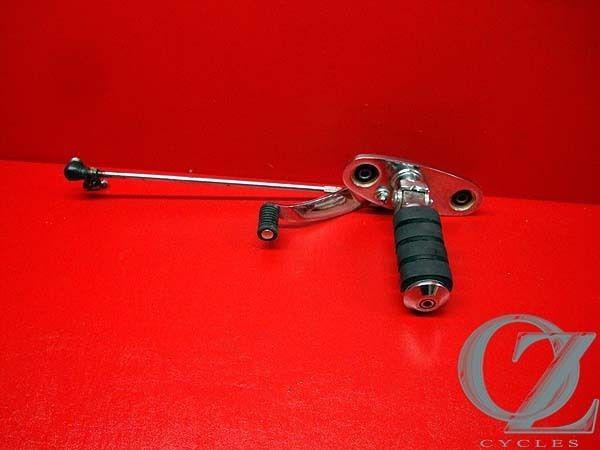 Left rider peg assembly & shifter rearset vt600 vt 600 vlx honda shadow 01 j