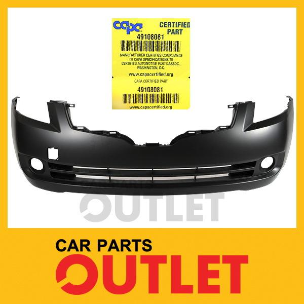 Capa 07-09 nissan altima front bumper cover assembly primed 4dr replacement