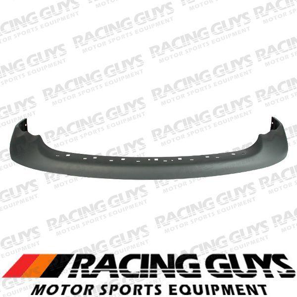 03-05 dodge ram 1500 base front bumper cover dark gray facial plastic ch1000411