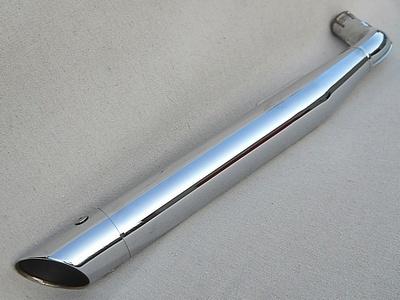 Triumph rocket iii - lower right exhaust muffler