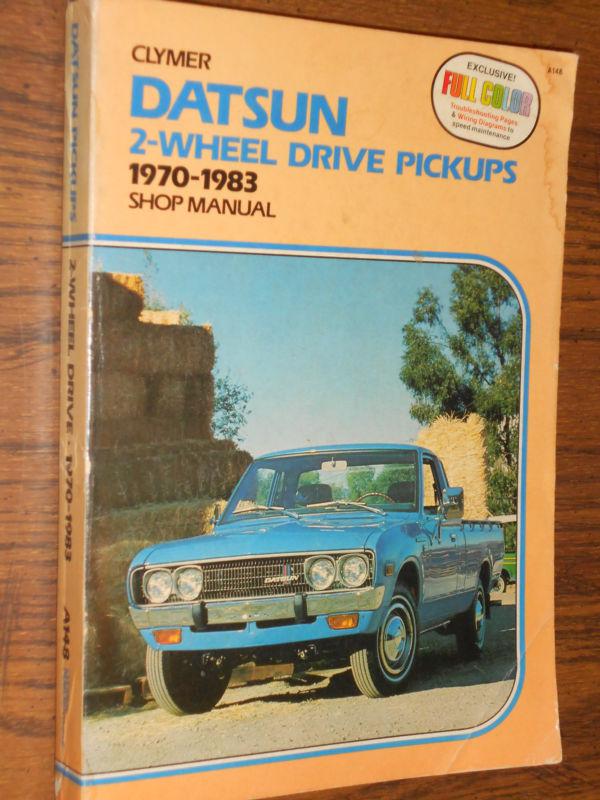 1970-1983 datsun 2wd truck shop manual 70 71 72 73 74 75 76 77 78 79 80 81 82++