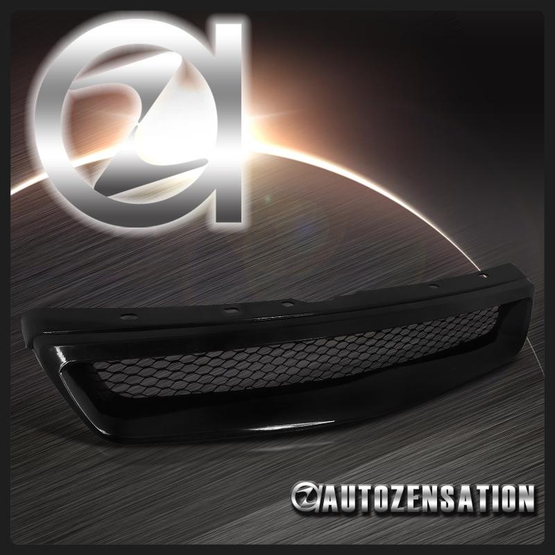 99-00 honda civic 2/3/4dr t-r style jdm hood grill & metal mesh